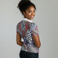 Nigeria Traditional Coral Bead Attire Women Polo Shirt Tribal African Style