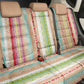 Nigerian Aso Oke African Ethnic Stripes Back Car Seat Cover