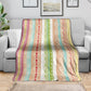 Nigerian Aso Oke African Ethnic Stripes Blanket