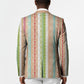 Nigerian Aso Oke African Ethnic Stripes Blazer