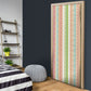Nigerian Aso Oke African Ethnic Stripes Door Cover
