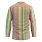 Nigerian Aso Oke African Ethnic Stripes Hockey Jersey