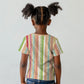 Nigerian Aso Oke African Ethnic Stripes Kid T shirt