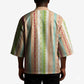 Nigerian Aso Oke African Ethnic Stripes Kimono