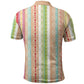 Nigerian Aso Oke African Ethnic Stripes Polo Shirt
