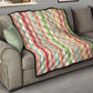 Nigerian Aso Oke African Ethnic Stripes Quilt