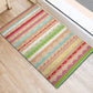 Nigerian Aso Oke African Ethnic Stripes Rubber Doormat