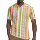 Nigerian Aso Oke African Ethnic Stripes Rugby Jersey