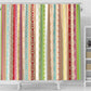 Nigerian Aso Oke African Ethnic Stripes Shower Curtain