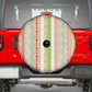 Nigerian Aso Oke African Ethnic Stripes Spare Tire Cover