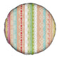 Nigerian Aso Oke African Ethnic Stripes Spare Tire Cover