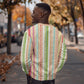 Nigerian Aso Oke African Ethnic Stripes Sweatshirt