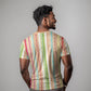 Nigerian Aso Oke African Ethnic Stripes T shirt