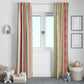Nigerian Aso Oke African Ethnic Stripes Window Curtain