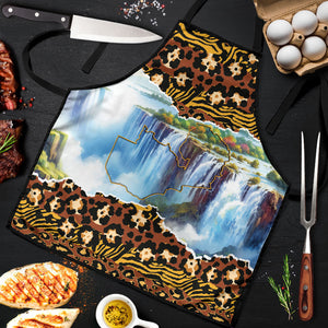 Zambian Heritage Independence 1964 Apron Traditional African Seamless Pattern