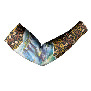 Zambian Heritage Independence 1964 Arm Sleeves Traditional African Seamless Pattern