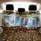 Zambian Heritage Independence 1964 Back Car Seat Cover Traditional African Seamless Pattern