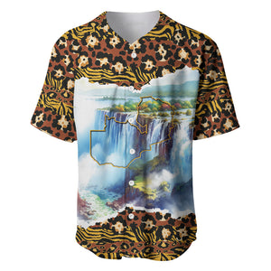 Zambian Heritage Independence 1964 Baseball Jersey Traditional African Seamless Pattern