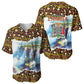 Zambian Heritage Independence 1964 Baseball Jersey Traditional African Seamless Pattern