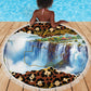 Zambian Heritage Independence 1964 Beach Blanket Traditional African Seamless Pattern