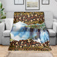 Zambian Heritage Independence 1964 Blanket Traditional African Seamless Pattern
