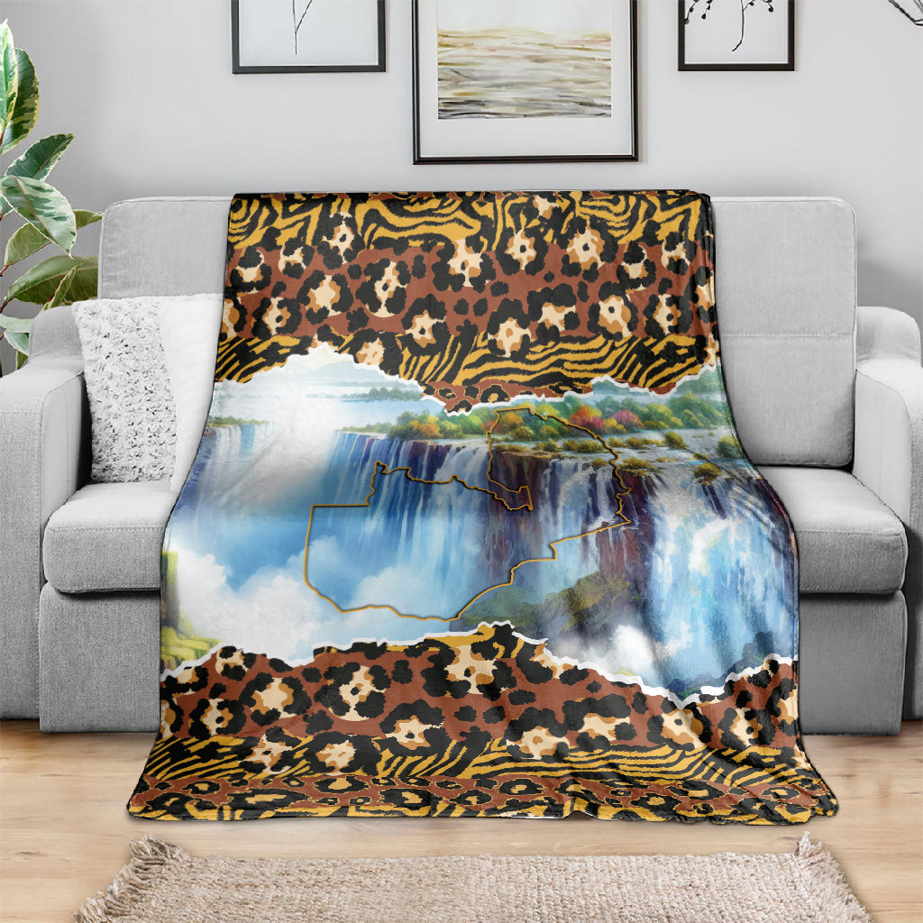 Zambian Heritage Independence 1964 Blanket Traditional African Seamless Pattern