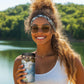 Zambian Heritage Independence 1964 4 in 1 Can Cooler Tumbler Traditional African Seamless Pattern