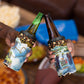Zambian Heritage Independence 1964 4 in 1 Can Cooler Tumbler Traditional African Seamless Pattern