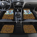 Zambian Heritage Independence 1964 Car Mats Traditional African Seamless Pattern