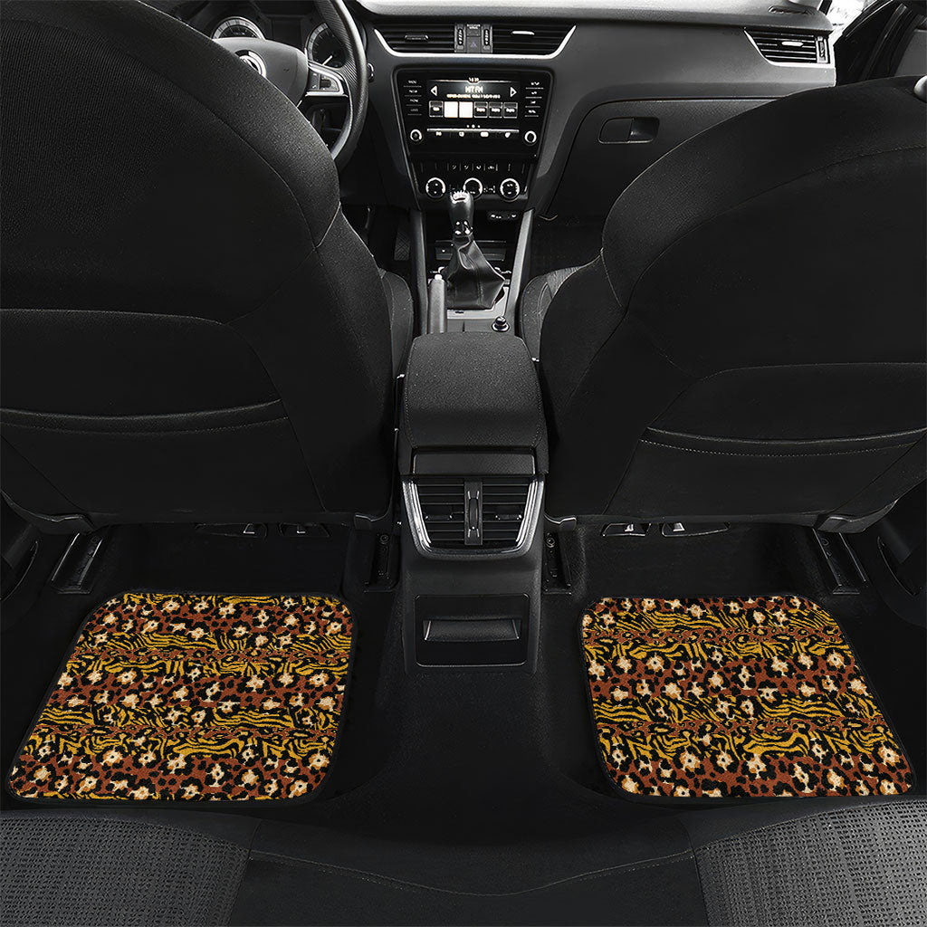 Zambian Heritage Independence 1964 Car Mats Traditional African Seamless Pattern