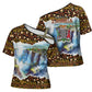 Zambian Heritage Independence 1964 Cross Shoulder Shirt Traditional African Seamless Pattern