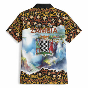 Zambian Heritage Independence 1964 Hawaiian Shirt Traditional African Seamless Pattern