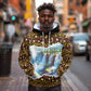 Zambian Heritage Independence 1964 Hoodie Traditional African Seamless Pattern