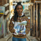 Zambian Heritage Independence 1964 Hoodie Traditional African Seamless Pattern
