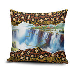 Zambian Heritage Independence 1964 Pillow Cover Traditional African Seamless Pattern