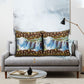 Zambian Heritage Independence 1964 Pillow Cover Traditional African Seamless Pattern