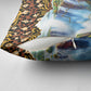 Zambian Heritage Independence 1964 Pillow Cover Traditional African Seamless Pattern