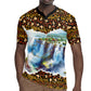 Zambian Heritage Independence 1964 Rugby Jersey Traditional African Seamless Pattern