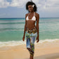 Zambian Heritage Independence 1964 Sarong Traditional African Seamless Pattern