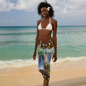 Zambian Heritage Independence 1964 Sarong Traditional African Seamless Pattern