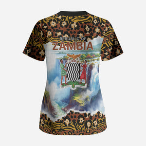 Zambian Heritage Independence 1964 Scrub Top Traditional African Seamless Pattern