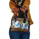 Zambian Heritage Independence 1964 Shoulder Handbag Traditional African Seamless Pattern