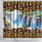 Zambian Heritage Independence 1964 Shower Curtain Traditional African Seamless Pattern