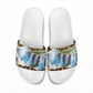 Zambian Heritage Independence 1964 Slide Sandals Traditional African Seamless Pattern