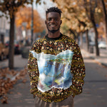 Zambian Heritage Independence 1964 Sweatshirt Traditional African Seamless Pattern