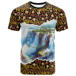 Zambian Heritage Independence 1964 T shirt Traditional African Seamless Pattern