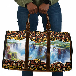 Zambian Heritage Independence 1964 Travel Bag Traditional African Seamless Pattern