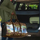 Zambian Heritage Independence 1964 Travel Bag Traditional African Seamless Pattern