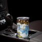 Zambian Heritage Independence 1964 Tumbler Cup Traditional African Seamless Pattern