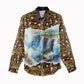 Zambian Heritage Independence 1964 Women Casual Shirt Traditional African Seamless Pattern